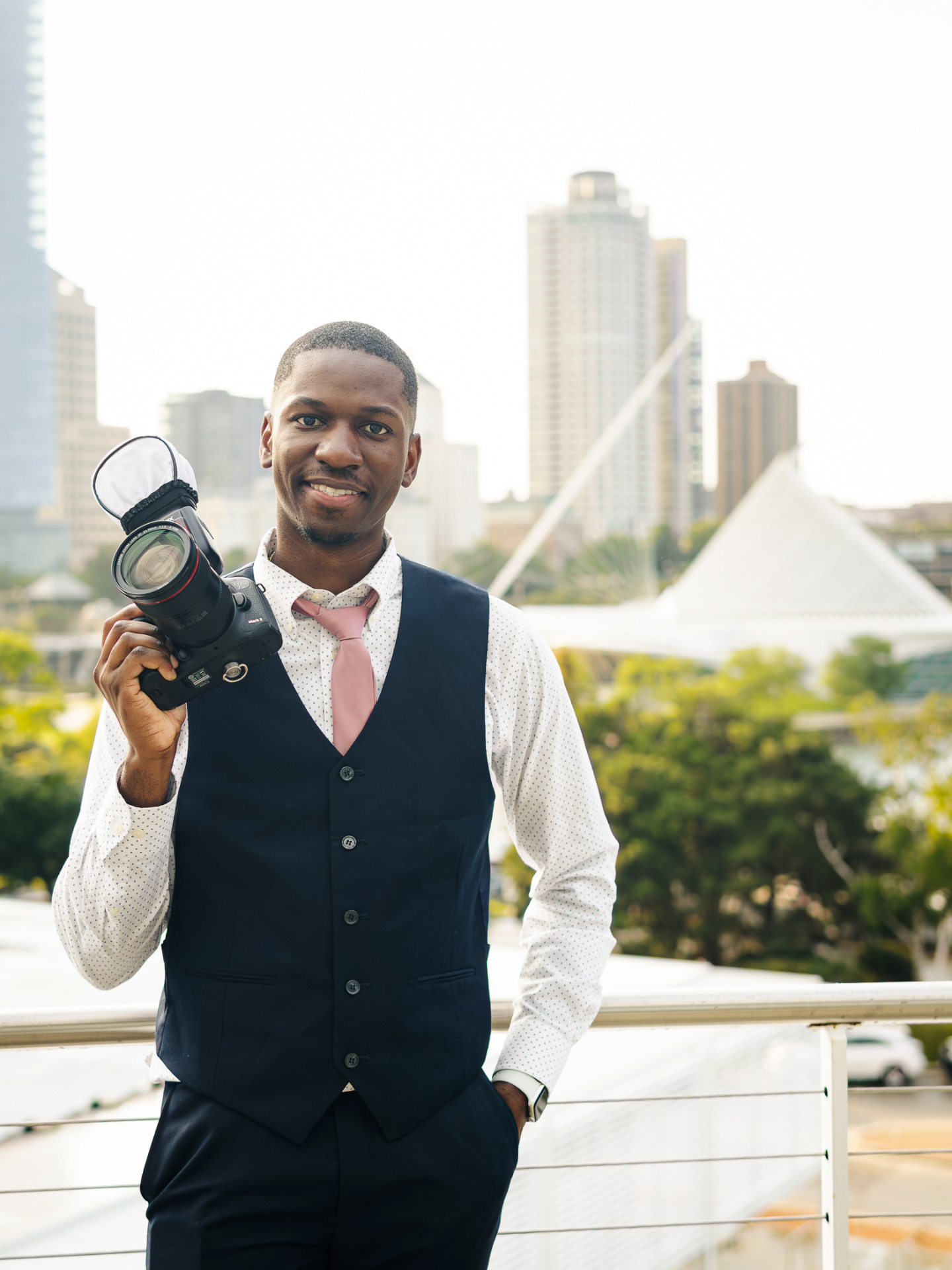 Portrait of Michel Mwanza